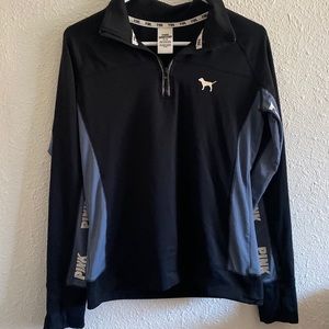 VS Pink Ultimate Pull-Over Fleece Sweater